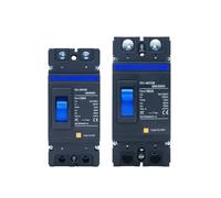 Disjoncteur à boîtier moulé 2P DC 1000V MCCB, Protection contre les surcharges, interrupteur protecteur for PV photovoltaïque(100A)