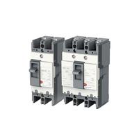 Disjoncteur à boîtier moulé AC MCCB 63A 100A 125A 2P 3P Protecteur de circuit Interrupteur de sécurité(3,63A)