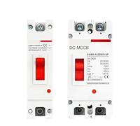 Disjoncteur À Boîtier Moulé EAM1-125PV DC, 1P 2P 300V 600V 100A 125A 160A 200A 250A, Interrupteur MCCB Pour Système De Distribution D'énergie Solaire Photovoltaïque(2P,100A)