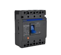 Disjoncteur à boîtier moulé monophasé AC MCCB 2P 3P 4P triphasé AC400V 100A 125A 150A 160A 200A 250A(4P AC400V MCCB,125a)