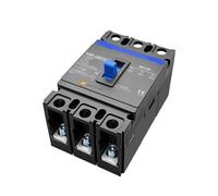 Disjoncteur à boîtier moulé monophasé AC MCCB 2P 3P 4P triphasé AC400V 100A 125A 150A 160A 200A 250A(3P AC400V MCCB,125a)