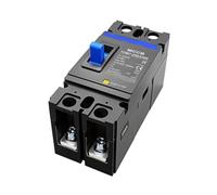 Disjoncteur à boîtier moulé monophasé AC MCCB 2P 3P 4P triphasé AC400V 100A 125A 150A 160A 200A 250A(2P AC400V MCCB,200A)