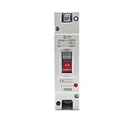 Disjoncteur à boîtier moulé solaire, 1P DC 250V, Protection contre les surcharges MCCB, interrupteur de for photovoltaïque PV 100A 125A(25 V)