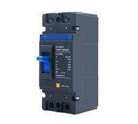 Disjoncteur à boîtier moulé solaire 2P CC MCCB TOM7Z 1000 V CC, interrupteur de surcharge, 1 pièce(100A)