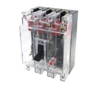 Disjoncteur à boîtier moulé transparent AC 380V DC 220V 100A 3P
