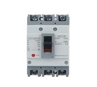 Disjoncteur à boîtier moulé YCM7-125S/3300 3P 125 A AC 400 V 15 kA Interrupteur solaire MCCB Protection moteur(63A)