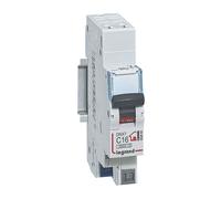 Disjoncteur à bornes automatiques courbe C Legrand DNX3 16A 1P+N