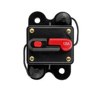 Disjoncteur à courant élevé, 30-300 A Réinitialisation manuelle Fusible Commutateur pour 12 V-48 V DC Voiture Bateau RV Audio Stéréo Protection en Alliage de Zinc