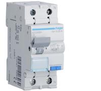 Disjoncteur à courant résiduel 1P+N 4.5Ka C-6A 30Ma Ac 2M Hager ADC806H