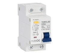 Disjoncteur à courant résiduel de Type A/AC RCBO DPNL, Protection contre les fuites de terre à court courant 16A 20A 32A 40A 50A 63A(A Type-AC110V 30mA,10A)