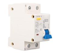 Disjoncteur à Courant Résiduel, Disjoncteur à Courant Résiduel PC Ignifuge 1P+N 230V avec Voyant Lumineux pour le Ménage (DZ40LE-63 40A)