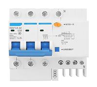 Disjoncteur à courant résiduel, DZ47LE-32 3P N C32 RCCB avec protection contre les surintensités 230V 32A 30mA