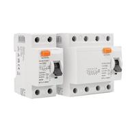 Disjoncteur à courant résiduel ETL1-100H type A RCCB 2P/4P 25A 40A 63A, déclenchement 30mA/300mA, 230-240V AC 50/60Hz, 10kA, rail DIN, protection contre les défauts la terre(40A 300mA)