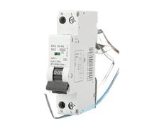 Disjoncteur à courant résiduel RCBO de 19mm de largeur, Type A, Module de Protection de déclenchement 30mA, courbe C et B(C Curve,6A)