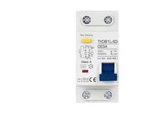 Disjoncteur À Courant Résiduel RCD MCB RCCB Type A/AC RCBO DPNL, Protection Contre Les Fuites De Courant Court, 16A 20A 32A 40A 50A 63A(AC Type AC220V 30mA,10A)