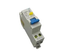 Disjoncteur à courant résiduel TOB3L-32F 18MM 16A 1P + N 6KA avec Protection contre les surintensités et fuites, 1 pièces
