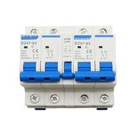 Disjoncteur à double alimentation AC, 1P + 1P 2P + 2P, transfert manuel, verrouillage, interrupteur d'isolation sur rail DIN, 40A 63A(2P 2P,16A)