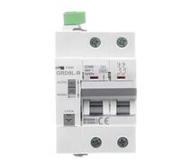 Disjoncteur à réenclenchement automatique GYM9 2P for rail DIN, disjoncteur à réenclenchement automatique for maison intelligente(GRD9L-R-DC12V-Auto,2P-MCB-63A)