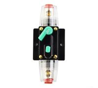 Disjoncteur à réinitialisation manuelle 10 A-100 A, 12 V-48 V CC - Fusible automatique pour voiture bateau - Protection contre les surcharges à montage sur panneau étanche avec fonction coupe-circuit