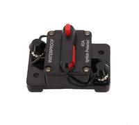 Disjoncteur à réinitialisation manuelle 30-300 A 12 V-48 V CC, étanche IP67 de qualité marine, porte-fusible à haute intensité pour système audio de voiture, bateau, camping-car, camion (40 A)