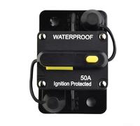 Disjoncteur à réinitialisation manuelle 30 A 300 A pour applications 12 V et 48 V CC dans des environnements difficiles comme les voitures de course et les bateaux (50 A)