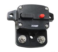 Disjoncteur à réinitialisation manuelle 300 A pour systèmes DC 12 V et 48 V avec couvercle de protection en caoutchouc et boîtier étanche adapté aux systèmes électriques de camion et de camping-car