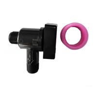 Disjoncteur à vide auto-drainant pour système d'eau douce Thetford 94239 - Valve anti-retour noire pour camping-car