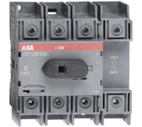 Disjoncteur ABB-Entrelec 1SCA105051R1001 OT125F4N2 - 4 broches, 125 A, 750 V ...