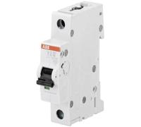 Disjoncteur ABB S201-C2 1 pôle 2 A 230 V - Blanc - Deux mécanismes de protection