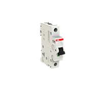 ABB Disjoncteur miniature S201-C20, 1 pôle, type C, capacité de coupure 6/10 kA, courant 20 A (2CDS251001R0204)