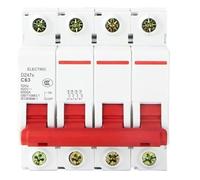 Disjoncteur AC MCB DZ47s 1P 2P 3P 4P 6A-125A 230/400V 6KA(1P,16A)