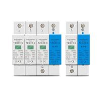 Disjoncteur AC SPD.DIN Rail 1P + NPE 3P + NPE 50ka T1 T2 385V 255V Protection contre les surtensions Protection contre les surtensions Dispositif d'arrêt basse tension Interrupteur automatique (Size
