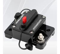 Disjoncteur audio, réinitialisation de l'onduleur de fusible,Réinitialisation manuelle 12V-48V DC pour la protection du système audio automobile - Commutateurs de protection contre les surcharges RV p