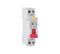 Disjoncteur automatique 18 mm 230 V 50/60 Hz 1P+N 6 kA(20A)