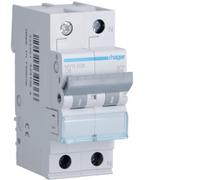 Disjoncteur automatique 1P+N 4.5Ka C-6A 2M Hager MYN506