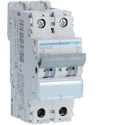Disjoncteur Automatique 2 Pôles 16 A 6 Ka Courbe C 2 M. Din Hager MCA216