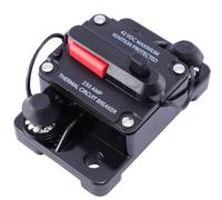 Disjoncteur Automatique 250a 42v Dc en Plastique Noir | Protection Haute Sensibilité, Couvercle Étanche, pour Bateaux, Camping-cars et Amplificateurs Audio Dc