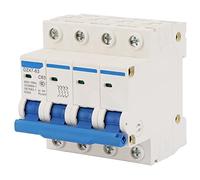 Disjoncteur Automatique 4P 63A, Disjoncteur CC Disjoncteur PV Interrupteur de Coupure de Interrupteur D'air de Protection Photovoltaïque, pour Système Solaire PV Système