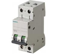 Disjoncteur Automatique Magnetothermique Siemens 25A 1P+N 6KA 2M 5SL6525-7