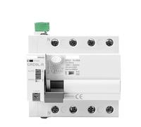 Disjoncteur Avec disjoncteur de fuite automatique RCCB 2P 4P 40A 63A 30mA RCD électromagnétique(4P-63A-30mA)