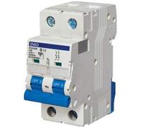 Disjoncteur bipolaire 2P - 10A - 10kA - courbe D - À vis - IMO B10D2010A