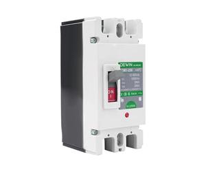 Disjoncteur Boîtier Moulé DC 500V 2P, Disjoncteur DC à Boîtier Moulé MCCB 250A Haut Pouvoir de Coupure 25kA pour Photovoltaïque, Système Solaire Module Solaire Système de Réseau