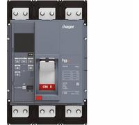 Disjoncteur boitier moulé h3+ PW1600 LSI 3 Poles 1000A 70kA - HAGER HEQ970JR