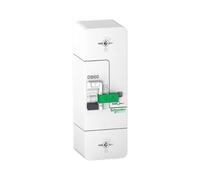 Schneider Electric Disjoncteur de branchement Resi9 1P+N 60A 500mA instantané
