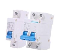 Disjoncteur CC 12 V, 24 V, 36 V, 48 V, 60 V, 72 V, 110 V, 120 V, 3 A, 6 A, 10 A, 16 A, 20 A, 25 A, 32 A, 40 A, 50 A, 63 A(2P,6A)