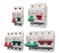 Disjoncteur CC 1P+1P 2P+2P, double verrouillage de conversion de puissance, 32A, 63A, 80A, 100A, 125A, 150A, 160A, 200A, 250A, protecteur de batterie(1p,150A)