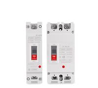 Disjoncteur CC à boîtier moulé solaire MCCB, protection contre les surcharges, interrupteur protecteur, isolateur de batterie solaire photovoltaïque PV 150 A 250 A(2P,125A)