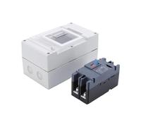 Disjoncteur CC à boîtier moulé solaire MCCB Protection contre les surcharges Protection contre les surintensités Isolateur de batterie photovoltaïque PV 150 A 250 A(PC box and MCCB 100A)