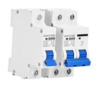 Disjoncteur CC for panneau solaire MCB 250 V/500 V/750 V/1000 V 2P 3P 4P 16 A 32 A 50 A 100 A 125 A non polarisé for système PV(1P DC250V,25A)