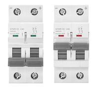 Disjoncteur CC GYM9 500VDC 10A/16A/20A/25A/32A/40A/50A/63A 6KA(2P,20A)